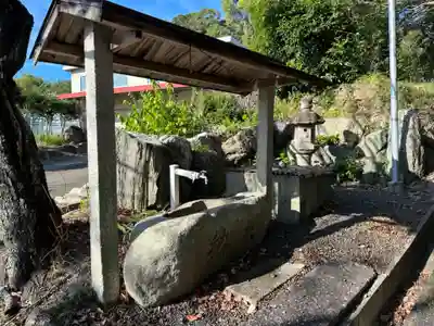 鬼太神社の手水舎