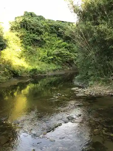 山神水神社の自然