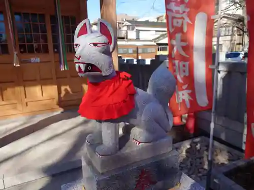 久助稲荷神社の狛犬