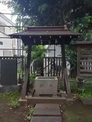 羽根木神社の手水舎