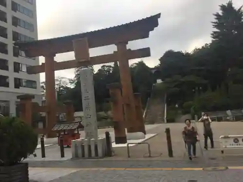 宇都宮二荒山神社の鳥居