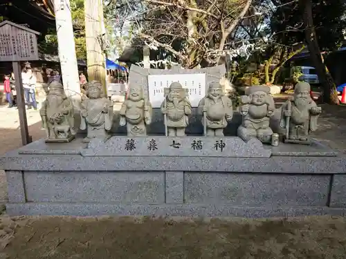 藤森神社の像