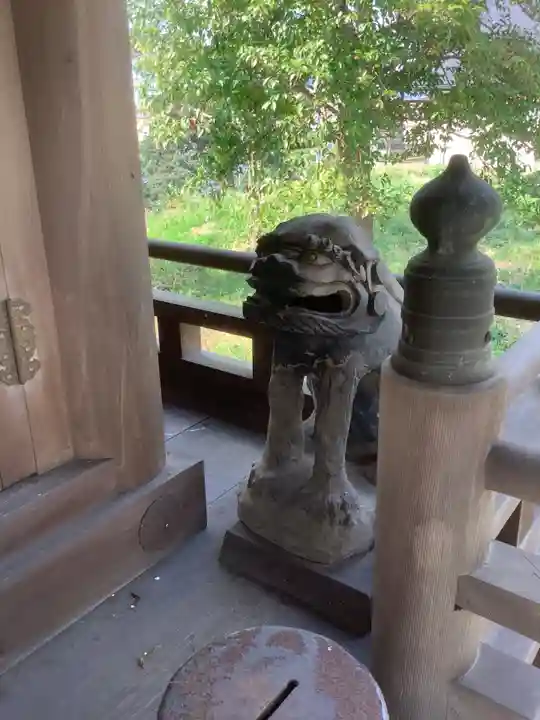神明社(五郎丸神明社)の狛犬