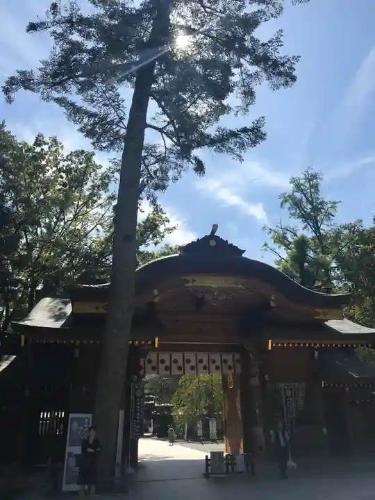 大國魂神社の山門・神門