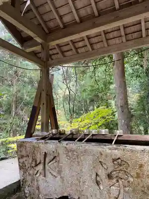 瀧神社の手水舎