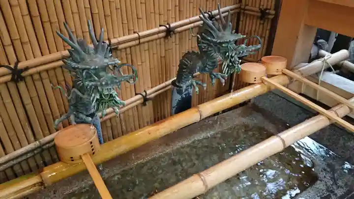 小網神社の手水舎