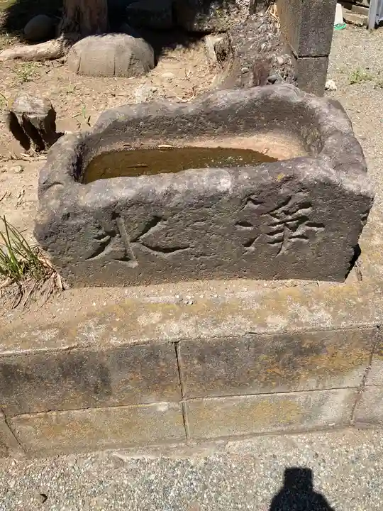 大会寺 北向観音堂の手水舎