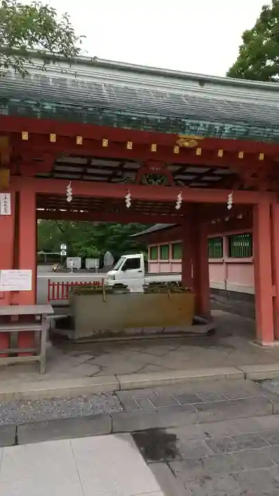 富士山本宮浅間大社の手水舎