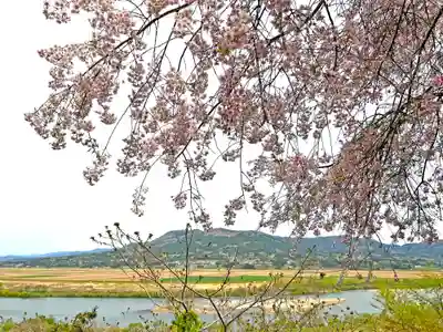 高館義経堂の景色