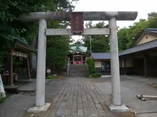 元城町東照宮の鳥居