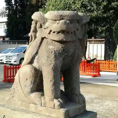 高靇神社の狛犬