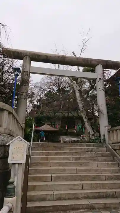 五條天神社の鳥居
