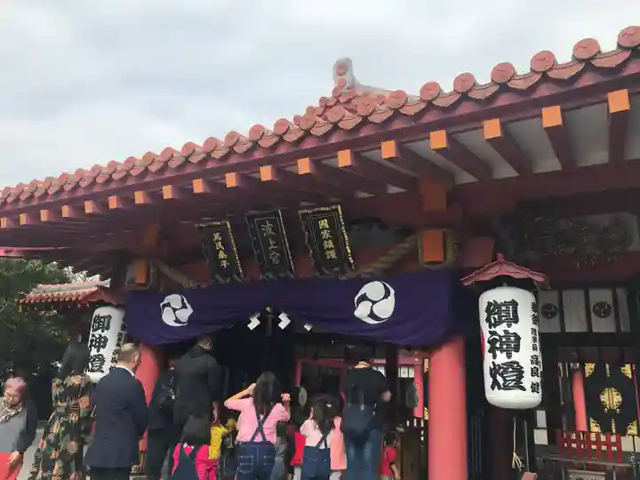 波上宮の本殿・本堂