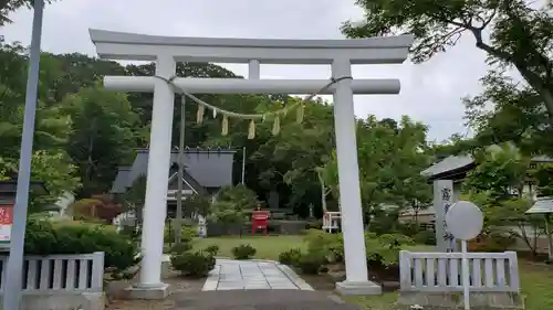 霧多布神社の鳥居