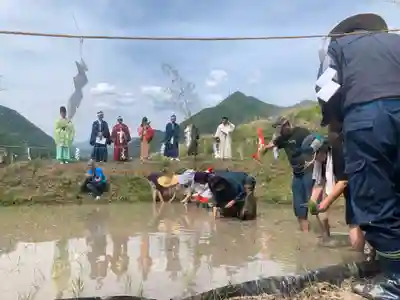 山家神社のお祭り