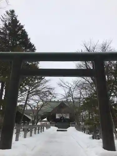 信濃神社の鳥居
