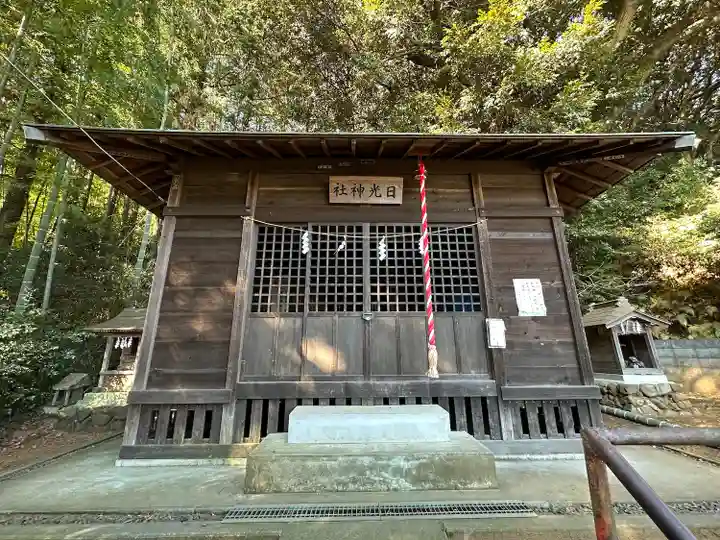 長房日光神社の本殿・本堂