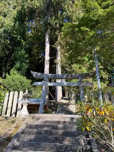 恵那神社の鳥居