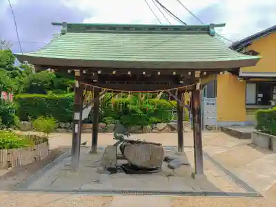 白山神社（小幡）の手水舎