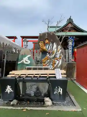 白崎八幡宮の手水舎