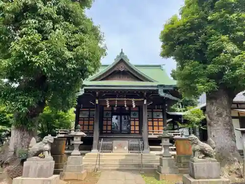 西向天神社の本殿・本堂