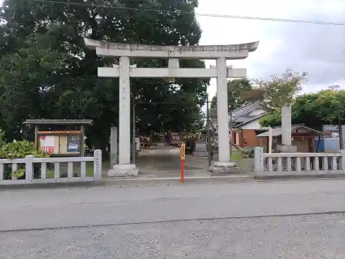 島田八坂神社の鳥居