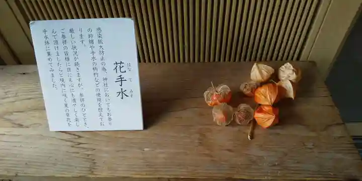 美瑛神社の手水舎