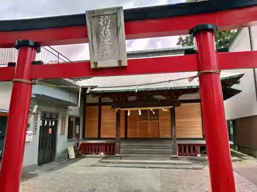 稲荷神社の鳥居