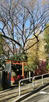 向陵稲荷神社の鳥居