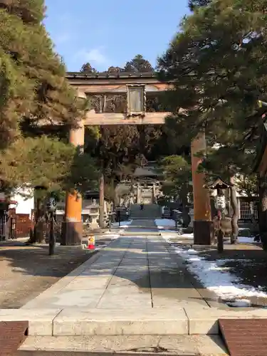 櫻山八幡宮の鳥居