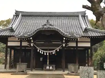 尾針神社の本殿・本堂