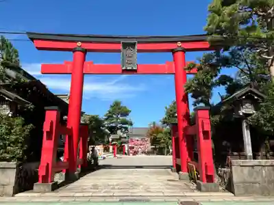 五泉八幡宮の鳥居