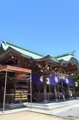 唐津神社の本殿・本堂