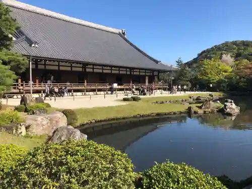 天龍寺の庭園