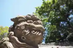 間々田八幡宮の狛犬