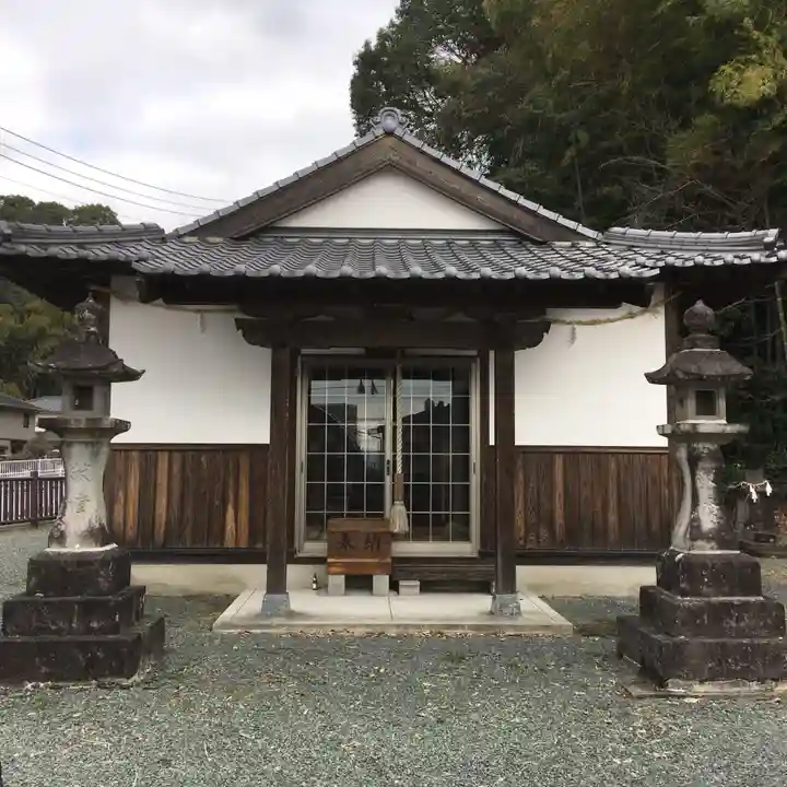 苦竹年禰神社の本殿・本堂