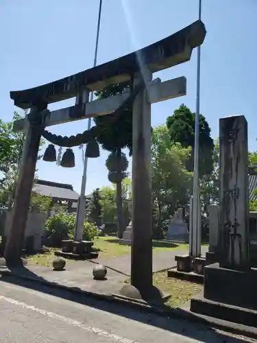 宮川神社の鳥居