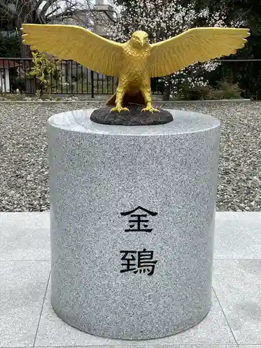 岡田神社の狛犬