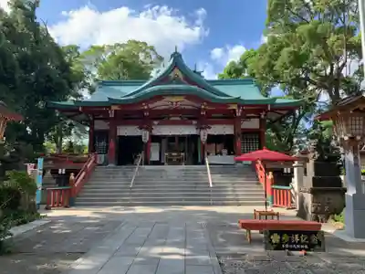 多摩川浅間神社の本殿・本堂