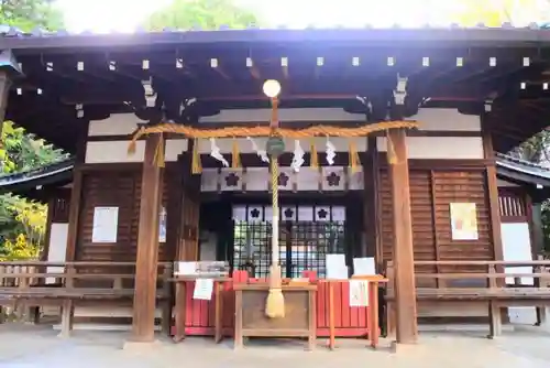 安居神社の本殿・本堂