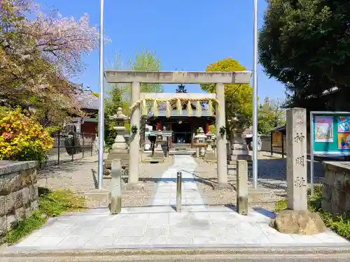 神明社（荒子神明社）の鳥居