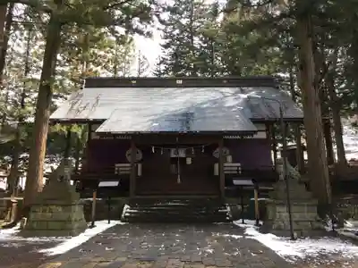 山家神社の本殿・本堂