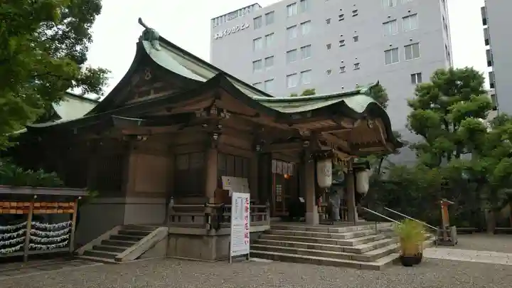坐摩神社の本殿・本堂