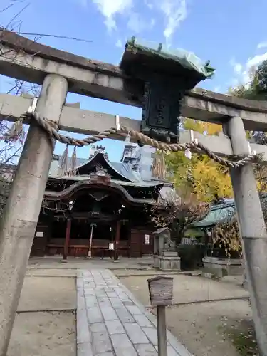 菅大臣神社の鳥居