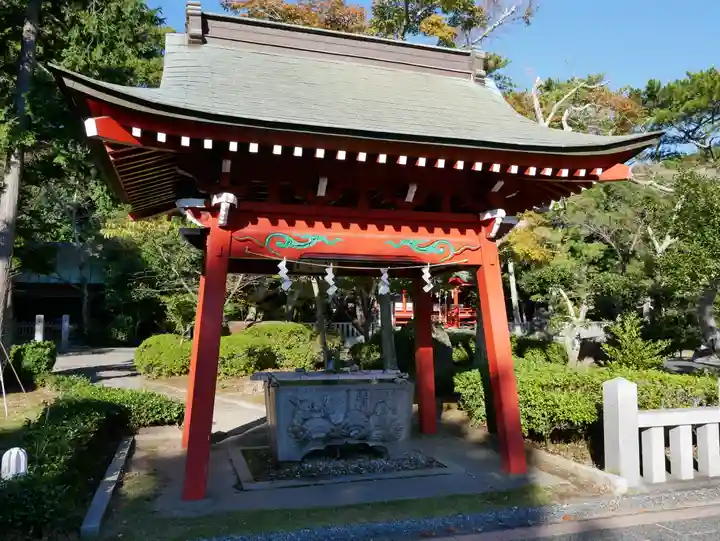 桜ヶ池池宮神社の手水舎