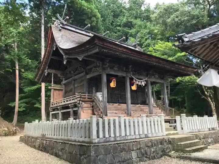久久比神社の本殿・本堂