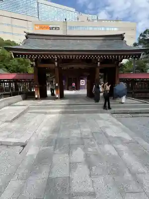 警固神社の山門・神門