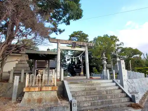 八劔社（上重原八劔社）の鳥居