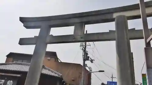 縣神社の鳥居