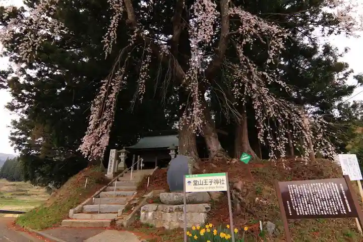 堂山王子神社の山門・神門
